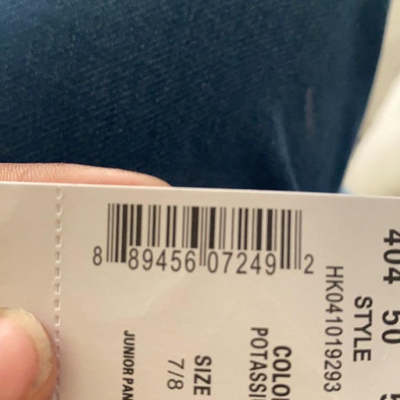 I am selling pants for 54 dollars. The size is 7\8 - Picture 4 of 4